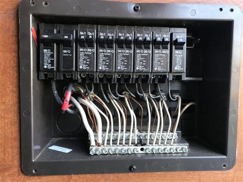 50 amp power distribution box homemade|50 amp breaker box lowe's.